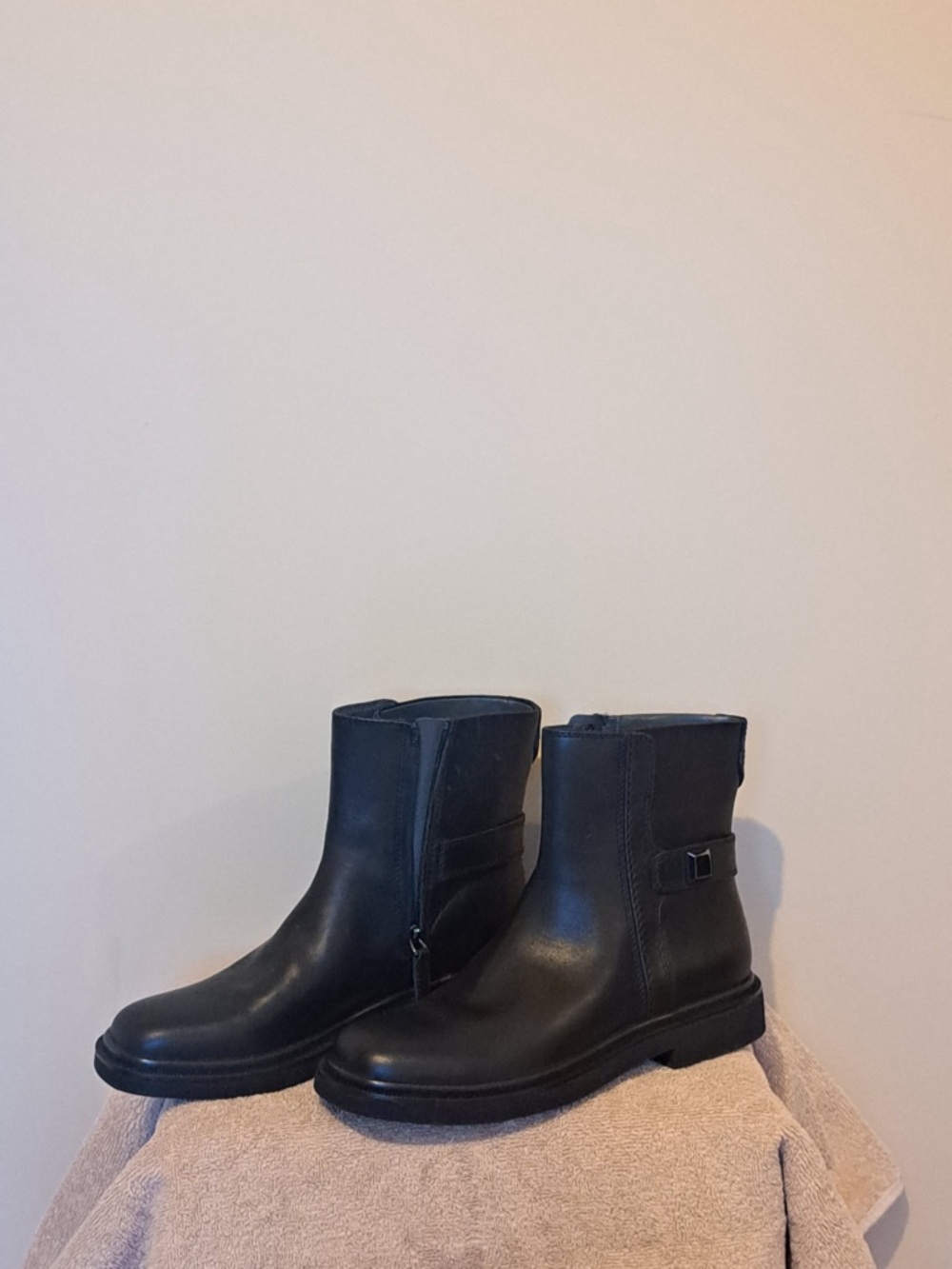 Franco Sarto Leather Ankle Boots